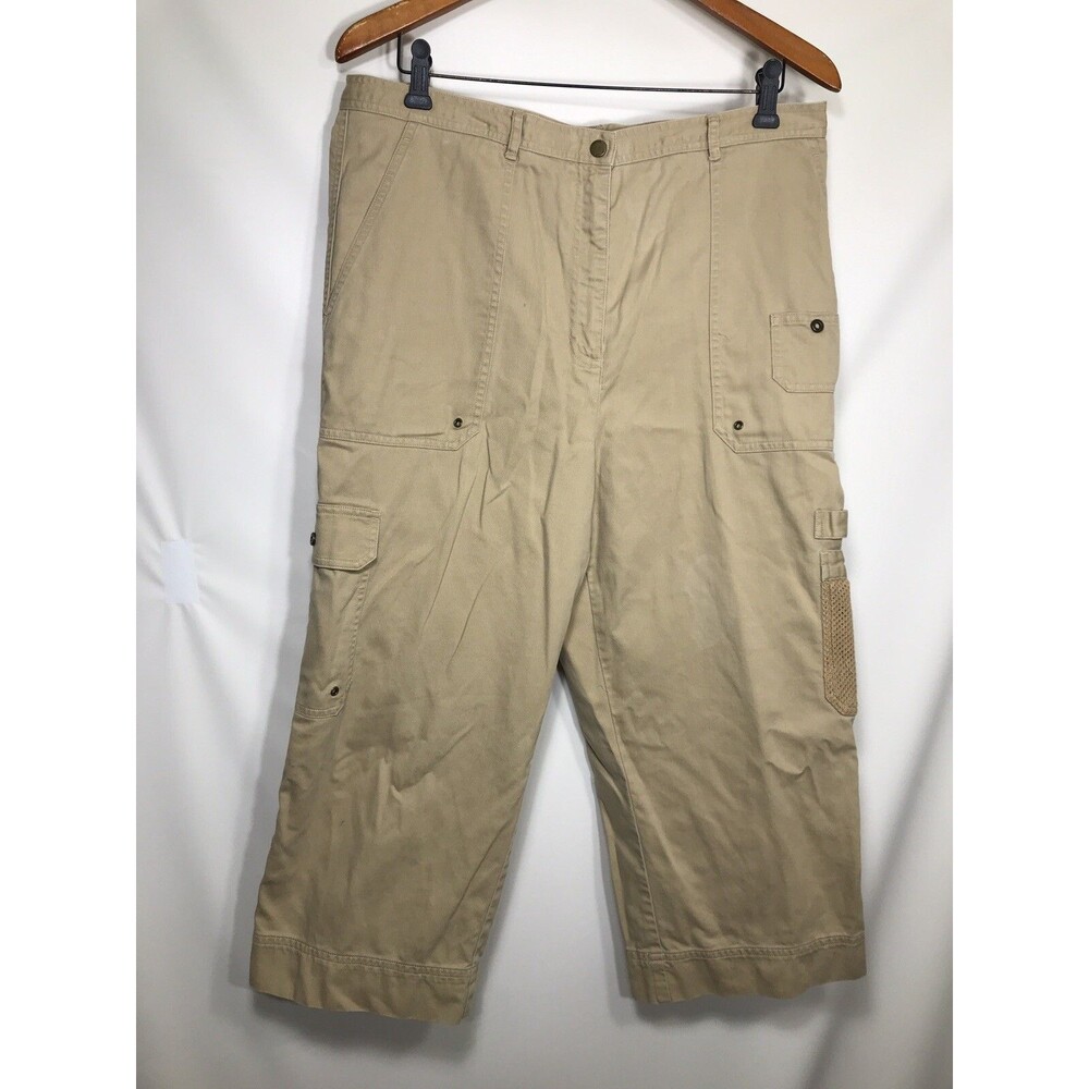 Lauren Ralph Lauren Carpenter Fly Fishing Pants Tan Size 14